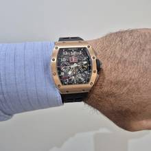 Thumbnail von Richard Mille RM 011 Felipe Massa Flyback Chronograph różowe złoto automatyczny pełny