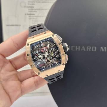 Richard Mille RM 011 Felipe Massa Flyback Chronograph Ouro Rosé Automático Completo