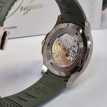 Thumbnail von Patek Philippe Aquanaut Ouro Branco Khaki Green 42mm Automatyczny Kompletny