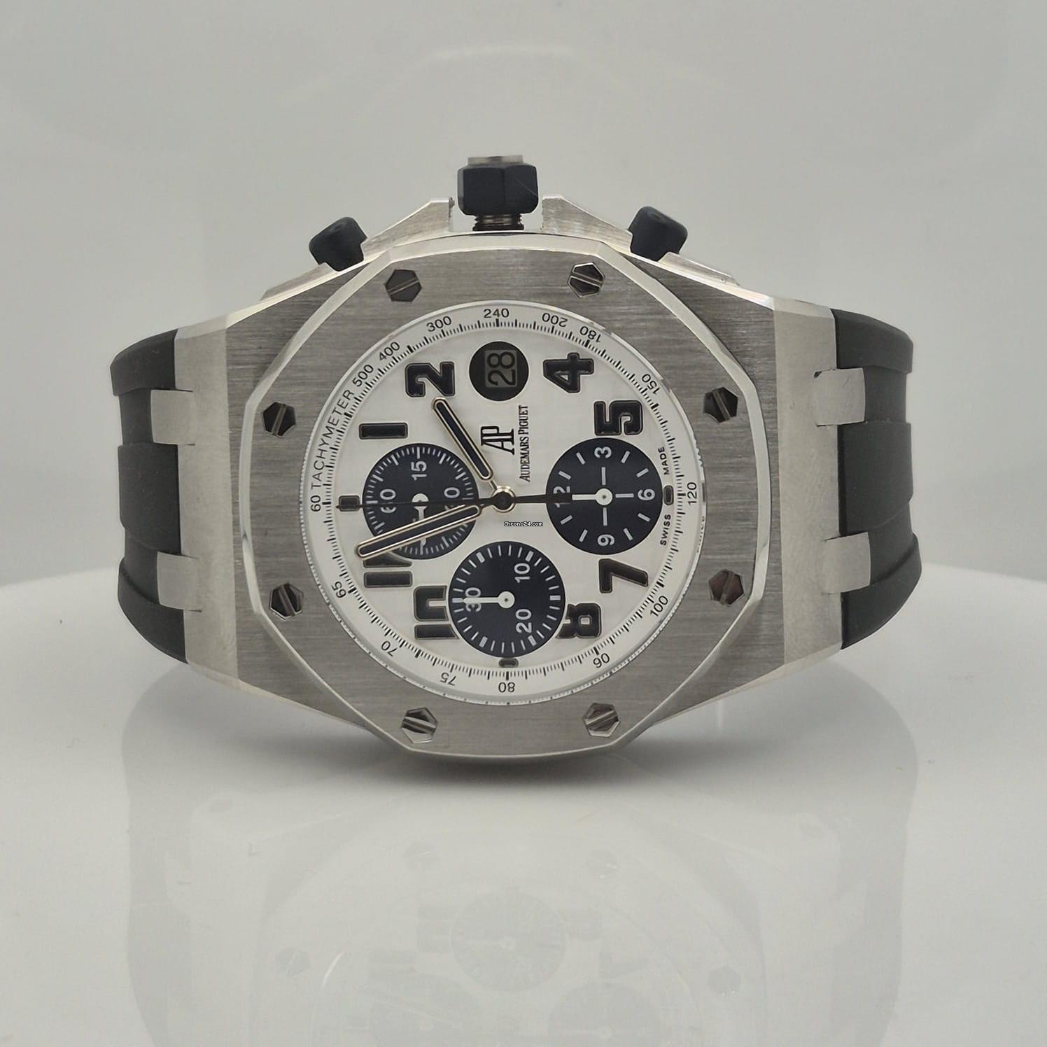 Thumbnail von Audemars Piguet Royal Oak Offshore Chronograph Navy 42mm Automático Completo