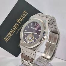 Thumbnail von Audemars Piguet Royal Oak Tourbillon Ultra Thin Evolutive Tapisserie 41mm Winding Complete