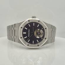 Thumbnail von Audemars Piguet Royal Oak Tourbillon Ultra Thin Evolutive Tapisserie 41mm Winding Complete