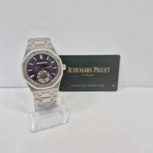 Thumbnail von Audemars Piguet Royal Oak Tourbillon Ultra Thin Evolutive Tapisserie 41mm Winding Complete