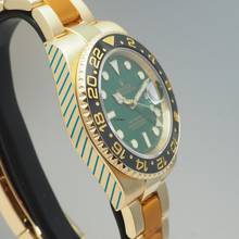 Thumbnail von Rolex GMT-Master II 116718LN (green) Gold 18k/750 Box+Papiere+Rolex Service Rolex Serviced 03/2026