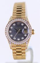 Thumbnail von Rolex Lady-Datejust 18K Gelbgold MOP Dial Diamond Factory 26mm Lady rar B+P