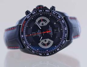 Thumbnail von TAG Heuer Grand Carrera Black RS2 Chronograph Date Rotating System B+P редкий