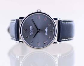 Thumbnail von Rolex Cellini 18K 750 Weißgold Hand Wind grey Rhodium Dial Dresswatch