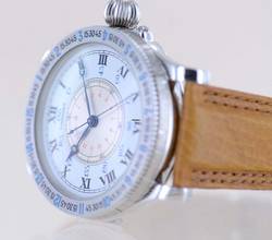 Thumbnail von Longines Lindbergh Hour Angle Limited Edition Fliegeruhr Stahl Collector Box NOS