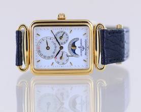 Thumbnail von Ulysse Nardin Michelangelo Triple Date Calendar 18K Yellow Gold Automatic MOP Dial B+P