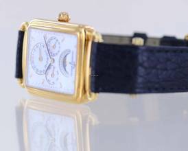 Thumbnail von Ulysse Nardin Michelangelo Triple Date Calendar 18K Yellow Gold Automatic MOP Dial B+P