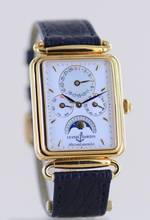 Thumbnail von Ulysse Nardin Michelangelo Triple Date Calendar 18K Yellow Gold Automatic MOP Dial B+P