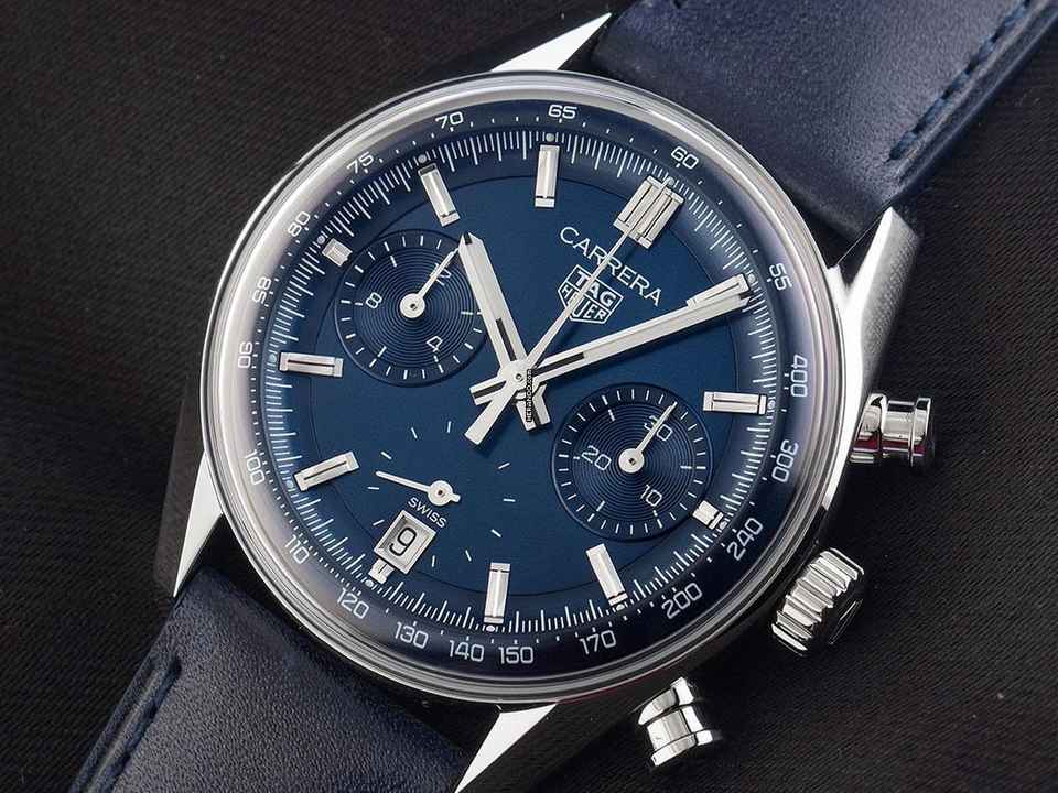  TAG Heuer Carrera Chronograph Ref.CBS2212.FC6535 2025 Full Set Ungetragen Carrera Chronograph Faltschließe 