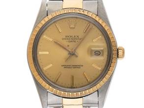 Thumbnail von Rolex Oyster Perpetual Date open 6/9 Ref.15053 1984 Full Set sehr gut Vintage Oyster Perpetual Date open 6/9