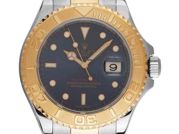  Rolex Yacht-Master 40 Ref.16623 2003 Box&Beschreibung sehr gut Vintage Yacht-Master Stahl 18kt Gelbgold 