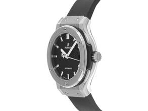 Thumbnail von Hublot Classic Fusion Ref.582.NX.1170.RX 2018 Full Set wie Neu Vintage Classic Fusion Titan Kautschuk Faltschließe
