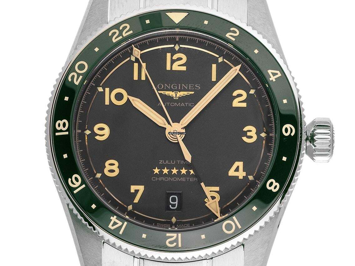 Longines Spirit ZULU Time Ref.L3.802.4.63.6 2026 Full Set Ungetragen Spirit ZULU Time