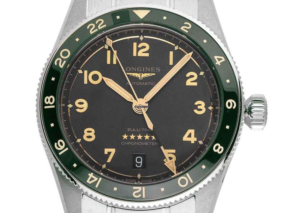  Longines Spirit ZULU Time Ref.L3.802.4.63.6 2026 Full Set Ungetragen Spirit ZULU Time 