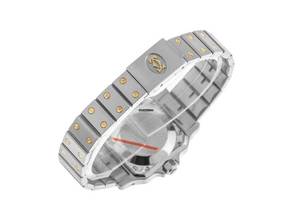 Thumbnail von Cartier Santos Galbée Lady PM kleines Modell Ref.0902 1994 Box&Beschreibung sehr gut Vintage Santos Galbee Lady PM kleines Modell