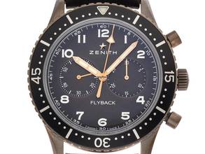 Thumbnail von Zenith Pilot Chronometer Flyback Typ CP-2 Ref.29.2240.405/18.C801 2022 Full Set Ungetragen Pilot Chronometer Flyback Bronze Vintage Look