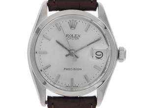 Thumbnail von Rolex Oysterdate Precision open 6/9 Ref.6466 1973 original Box sehr gut Vintage Oysterdate Precision Medium open 6/9