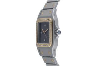 Thumbnail von Cartier Santos GM Großes Modell Ref.2961 1987 Full Set sehr gut Vintage Santos GM großes Modell Diamanten