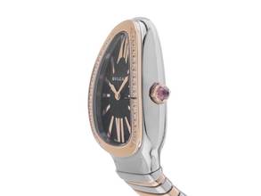 Thumbnail von Bulgari Serpenti Tubogas Ref.102098 2025 Full Set Ungetragen Serpenti Tubogas Stahl 18kt Roségold Diamanten