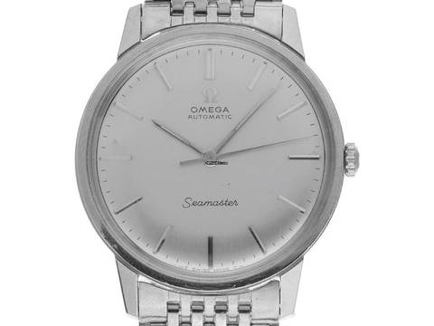  Omega Seamaster Ref.165.002 1966 original Box sehr gut Vintage Seamaster Automatic 