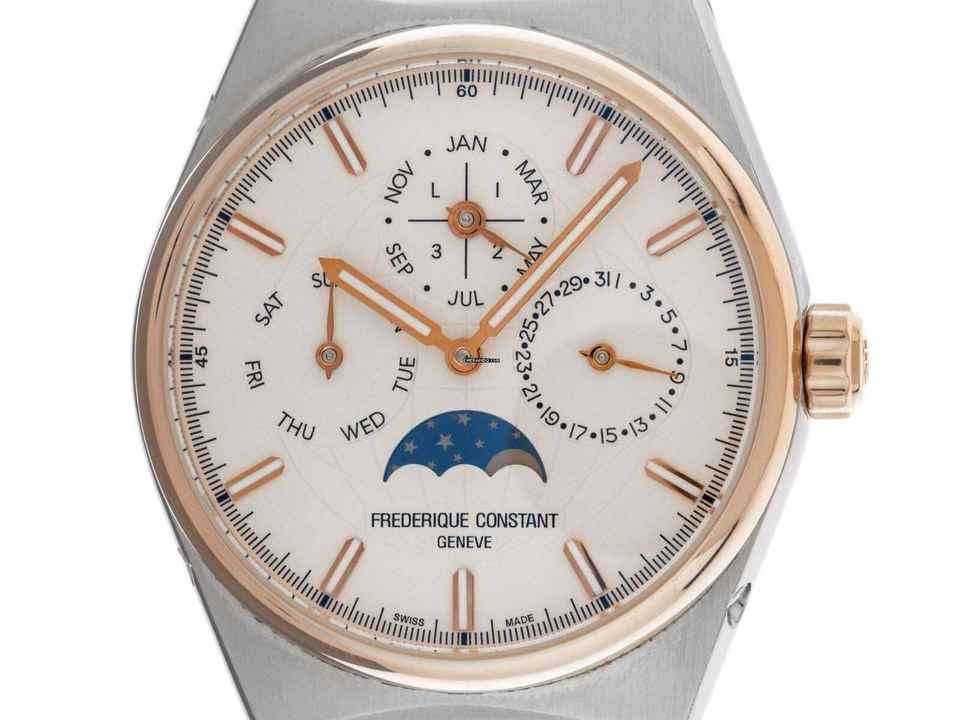 Frederique Constant Manufacture Slimline Perpetual Calendar Highlife Ref.FC-775V4NH2B 2024 Kompletní sada jako nová Vintage Highlife Perpetual Calendar Měsíční fáze