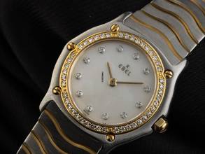 Thumbnail von Ebel Classic Lady Ref.181930X 1992 orijinal kutu çok iyi Vintage Classic Lady İnci Elmas