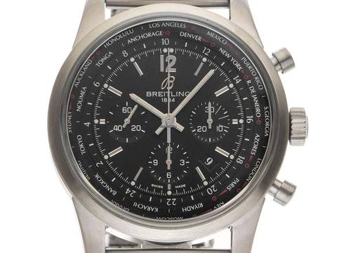  Breitling Transocean Unitime Pilot Black AB0510U6/BC26 2020 Full Set wie Neu Vintage Transocean Unitime Pilot 