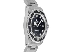 Thumbnail von Rolex Submariner (No Date) Bubble Ref.5513 1984 Box&Beschreibung sehr gut Vintage Submariner No Date Bubble