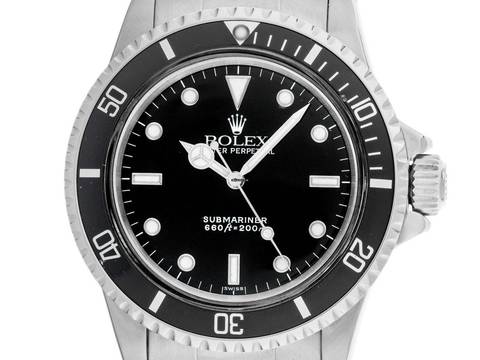 Rolex Submariner (No Date) Bubble Ref.5513 1984 Box a popis velmi dobrý Vintage Submariner No Date Bubble