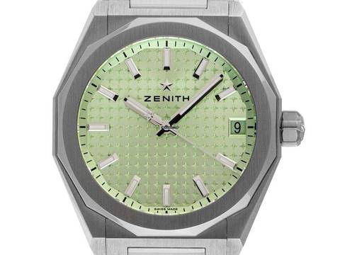 Zenith Defy Skyline Ref.03.9400.670/61.I001 2026 Zestaw pełny Nie noszony Defy Skyline Zielony cyferblat