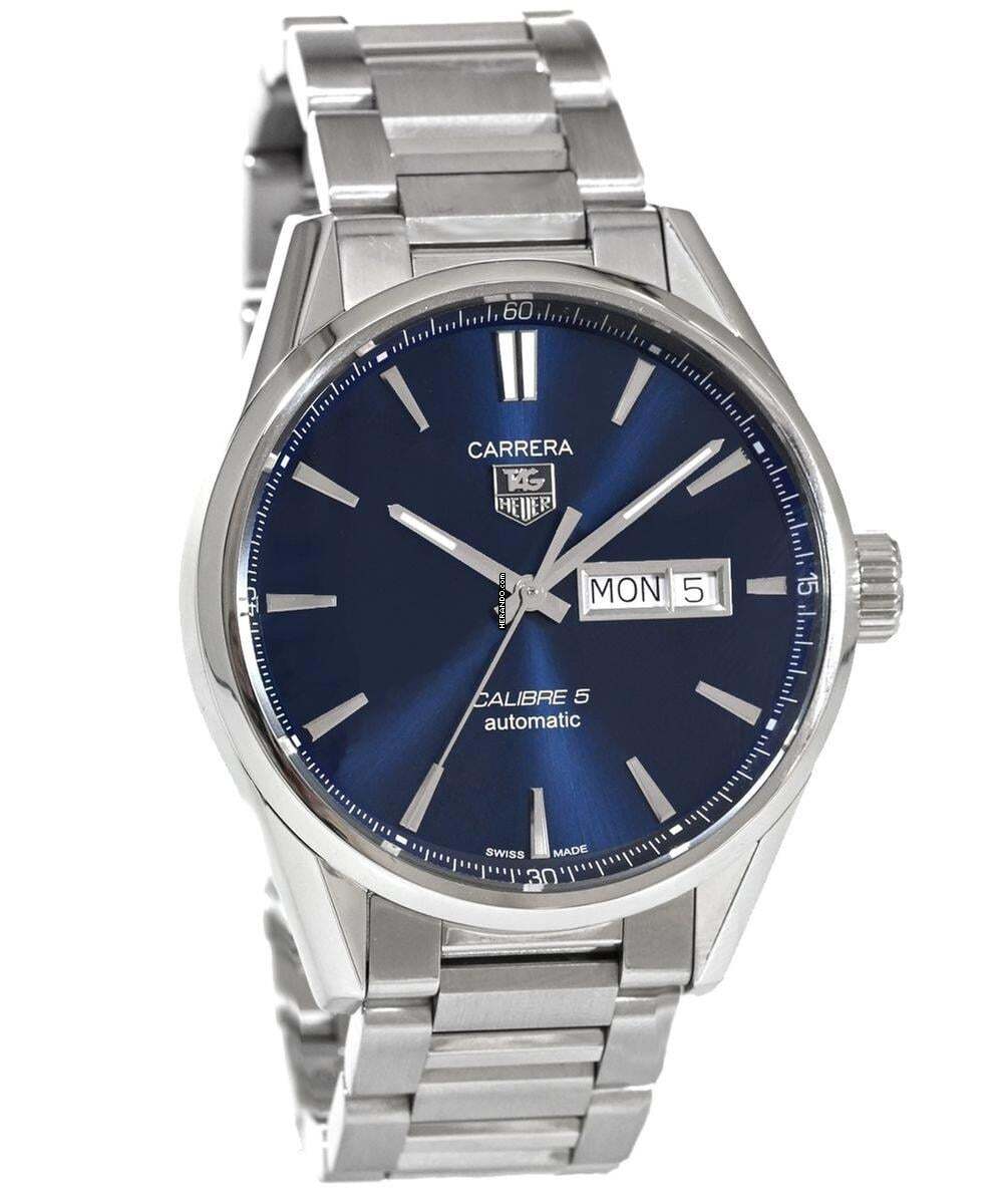 TAG Heuer Carrera Calibre 5 Cal. 5 Day Date Ref. WAR201E.BA0723
