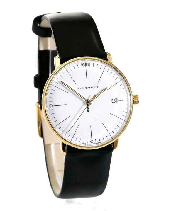 Junghans max bill de 32 mm, oro de 18 quilates, edición limitada a 222 unidades, ref. 031/9200.00
