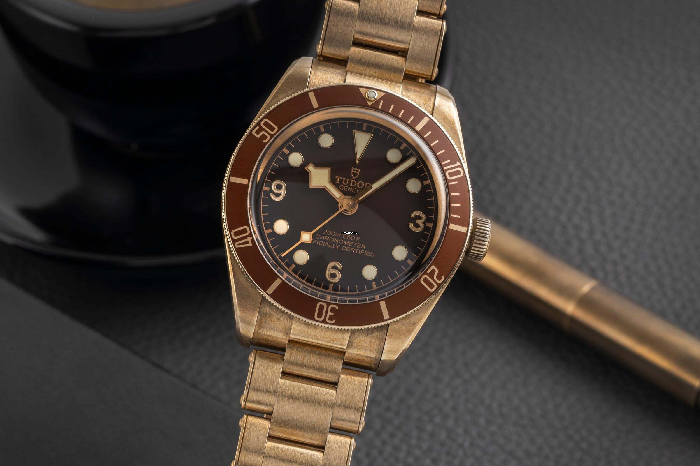 Tudor Black Bay Fifty-Eight Bronze Automatik Herrenuhr Ref 79012M Papiere 2024