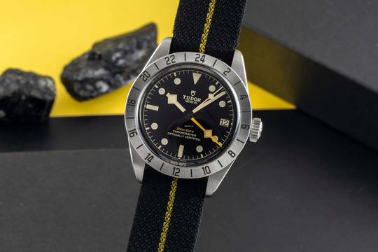  Tudor Black Bay Pro Edelstahl Automatik Herrenuhr M79470-0002 B&P 