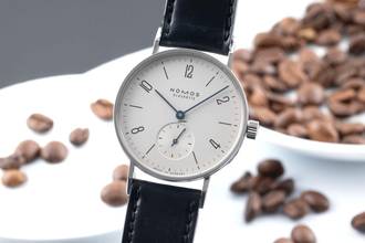 Thumbnail von NOMOS Tangente 33 Stahl Handaufzug Herrenuhr Tangente 33 BSH Box & Papiere 2013