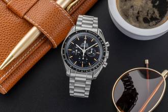 Thumbnail von Omega Speedmaster Professional Moonwatch Chronograph Stahl Handaufzug Ref. 3590.50.00
