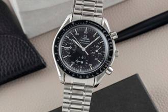 Thumbnail von Omega Speedmaster Reduced Chronograph Stahl Automatik Ref. 3510.50.00