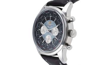 Thumbnail von Breitling Transocean Chronograph Unitime Automatik Stahl Ref. AB0510U4/BB62 B&P