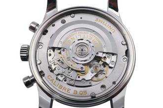 Thumbnail von Breitling Transocean Chronograph Unitime Automatik Stahl Ref. AB0510U4/BB62 B&P