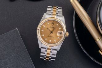 Thumbnail von Tudor Prince Date Stahl / Gold Diamanten Automatik Ref. 74033