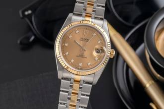 Thumbnail von Tudor Prince Date Stahl / Gold Diamanten Automatik Ref. 74033