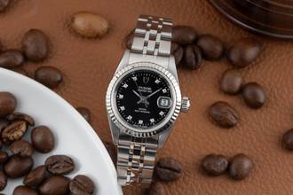 Thumbnail von Tudor Prince Date Princess Date Automatik Edelstahl Damenuhr Ref. 92414 Klassiker