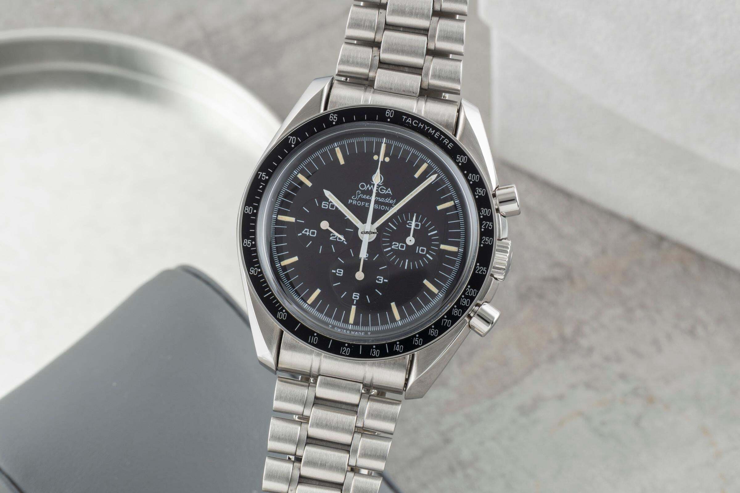 Omega Speedmaster Professional Moonwatch Chronograph Stahl Handaufzug Ref. 3590.50.00