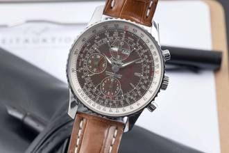 Thumbnail von Breitling Montbrillant Datora Chronograph Stahl Automatik Ref. A21330 B&P 2010