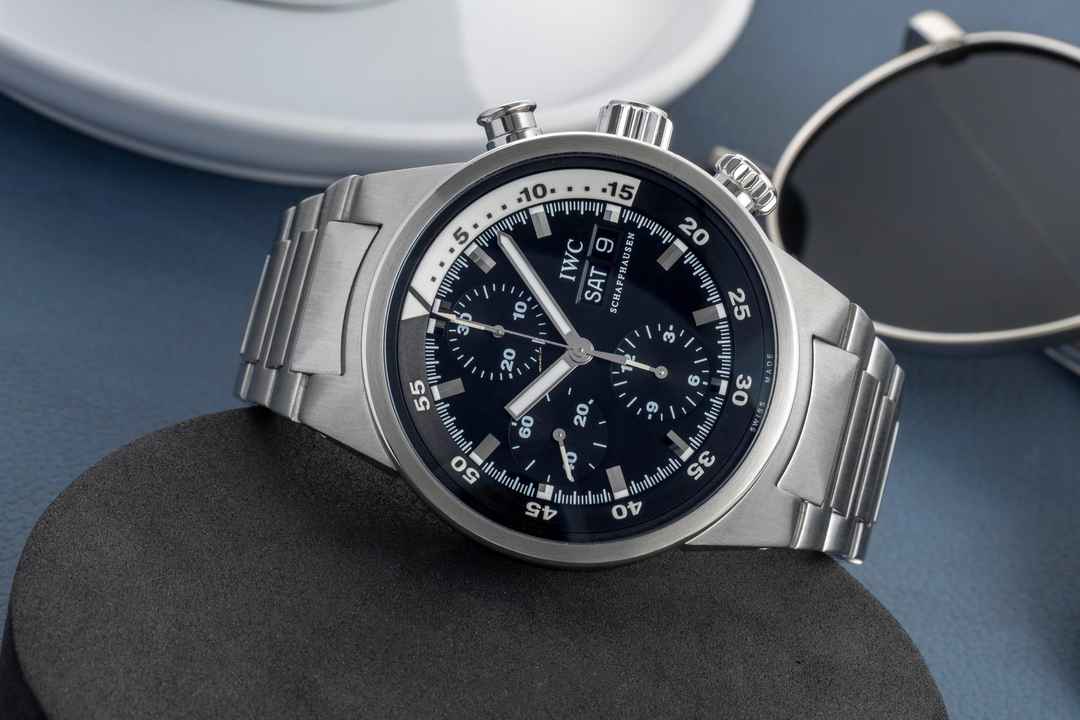 IWC Aquatimer Chronograph ステンレススチール 自動巻き メンズ腕時計 Ref. IW371928 箱