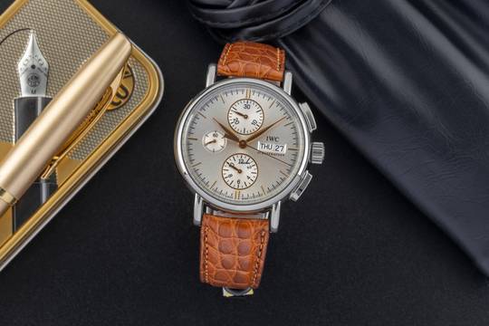 IWC Portofino Chronograph ステンレススチール 自動巻き メンズ腕時計 Ref. IW378302