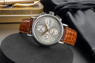 Thumbnail von IWC Portofino Chronograph ステンレススチール 自動巻き メンズ腕時計 Ref. IW378302